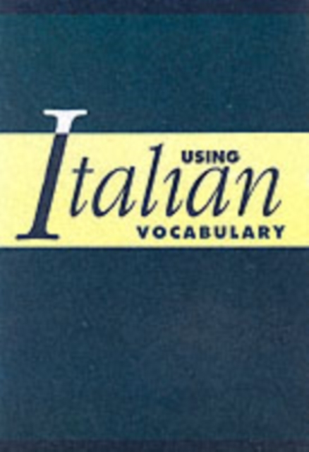 Using Italian Vocabulary