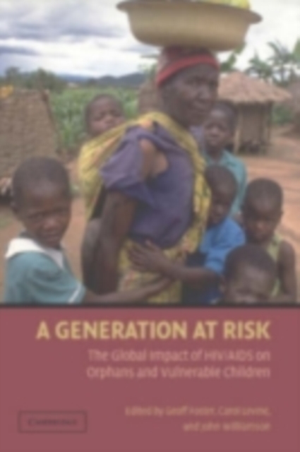 Book Cover for Generation at Risk by John Williamson