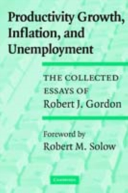 Book Cover for Productivity Growth, Inflation, and Unemployment by Robert J. Gordon