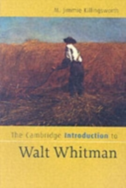 Book Cover for Cambridge Introduction to Walt Whitman by M. Jimmie Killingsworth