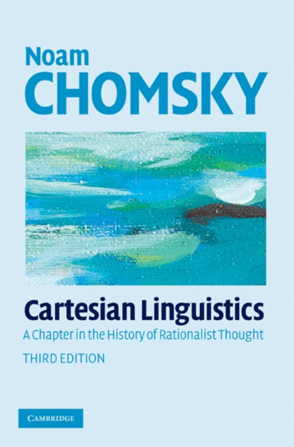 Book Cover for Cartesian Linguistics by Noam Chomsky