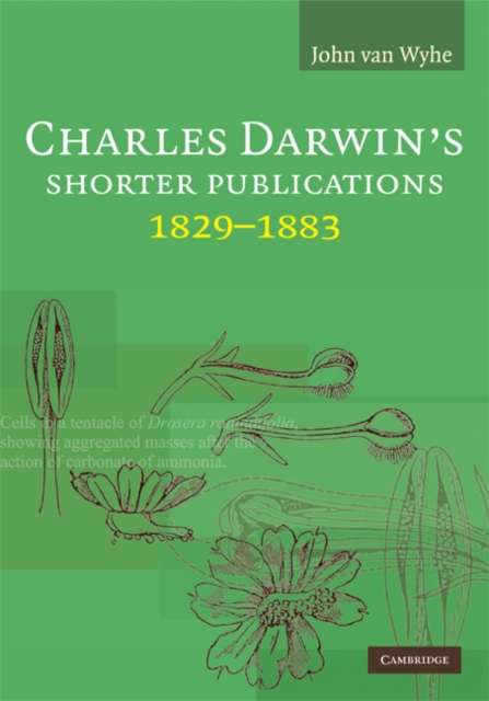 Book Cover for Charles Darwin's Shorter Publications, 1829-1883 by John van Wyhe