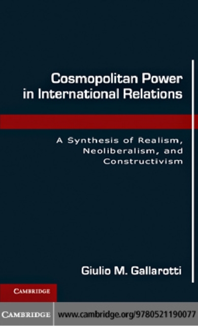 Book Cover for Cosmopolitan Power in International Relations by Giulio M. Gallarotti