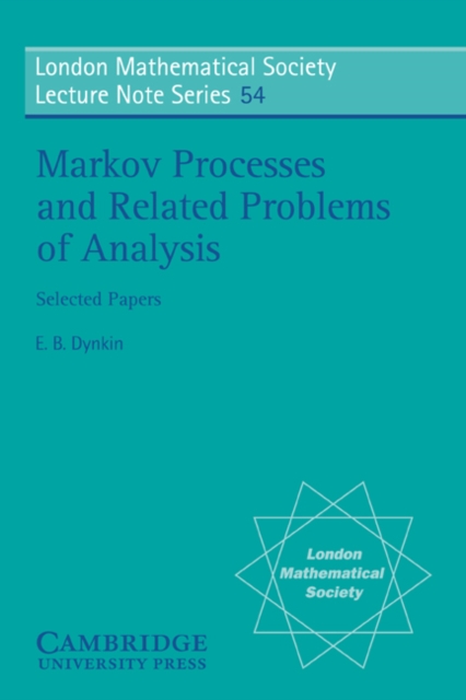 Book Cover for Markov Processes and Related Problems of Analysis by E. B. Dynkin