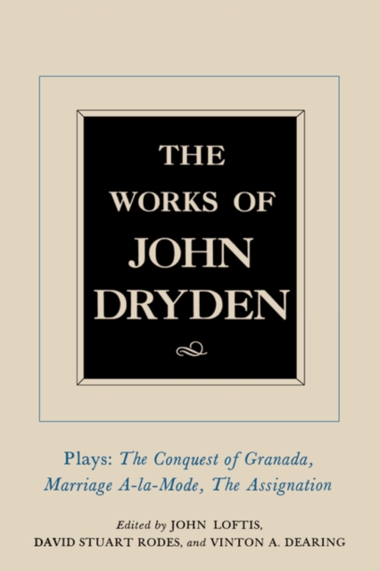 Book Cover for Works of John Dryden, Volume XI by John Dryden