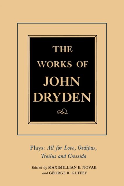 Book Cover for Works of John Dryden, Volume XIII by John Dryden