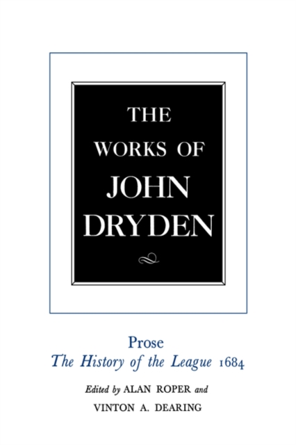 Book Cover for Works of John Dryden, Volume XVIII by John Dryden