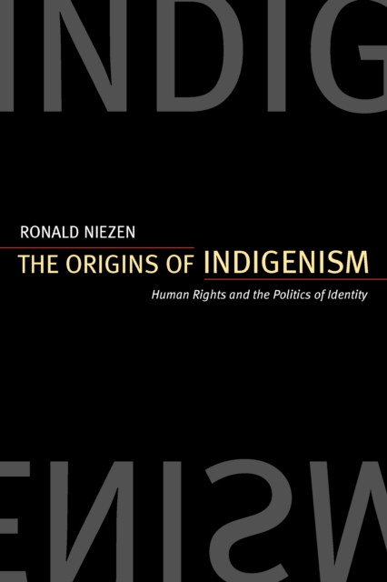 Book Cover for Origins of Indigenism by Ronald Niezen