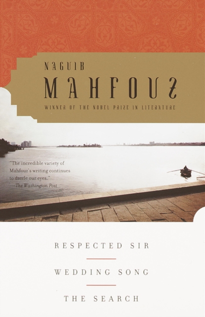 Book Cover for Respected Sir, Wedding Song, The Search by Mahfouz, Naguib