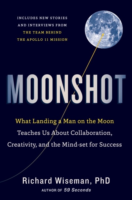 Book Cover for Moonshot by Professor Richard Wiseman