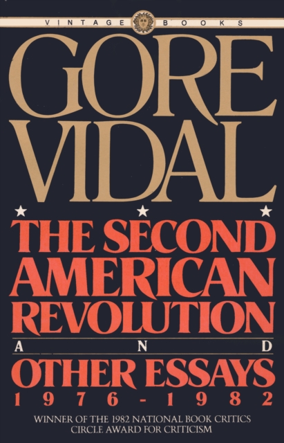 Book Cover for Second American Revolution and Other Essays 1976 - 1982 by Vidal, Gore