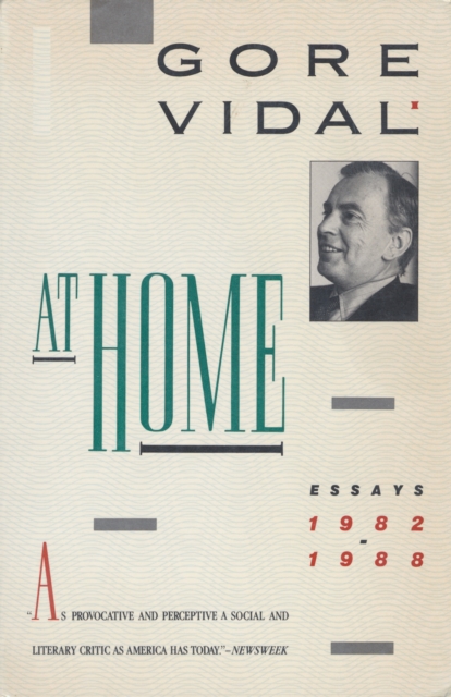 Book Cover for At Home by Gore Vidal