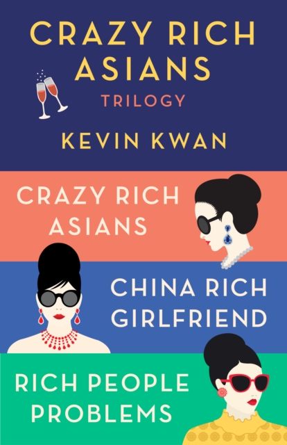 Book Cover for Crazy Rich Asians Trilogy Box Set by Kwan, Kevin