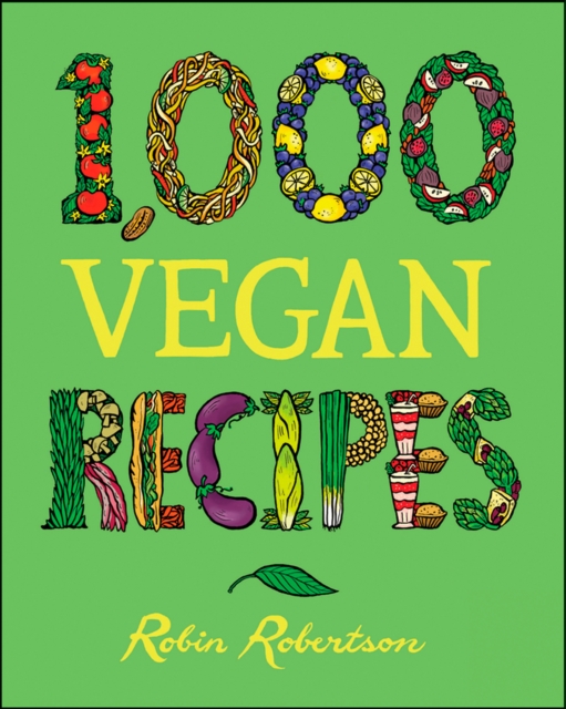 Book Cover for 1,000 Vegan Recipes by Robertson, Robin