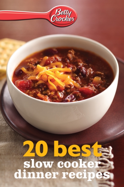 Book Cover for 20 Best Slow Cooker Dinner Recipes by Betty Crocker