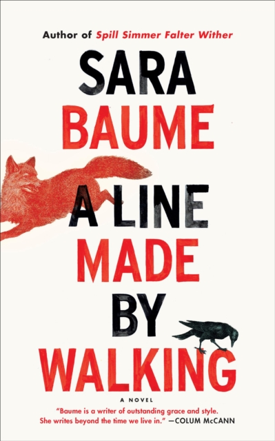 Book Cover for Line Made by Walking by Sara Baume