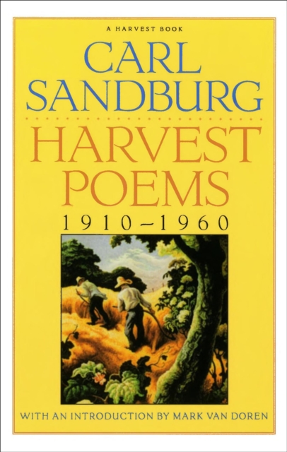 Book Cover for Harvest Poems by Sandburg, Carl