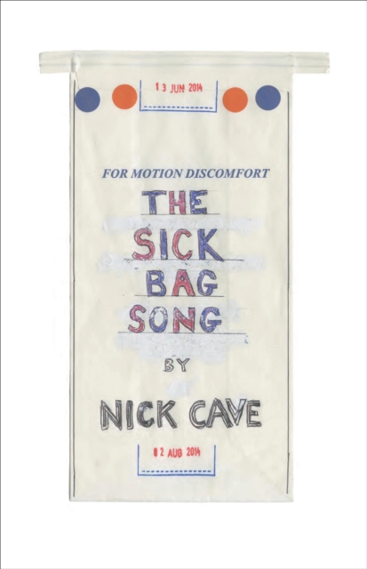 Book Cover for Sick Bag Song by Cave, Nick