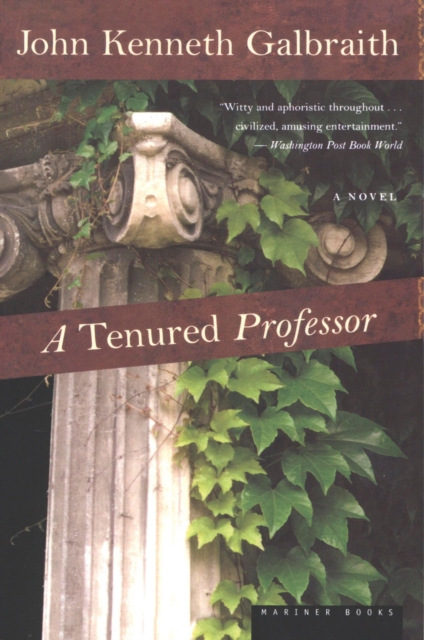 Book Cover for Tenured Professor by John Kenneth Galbraith