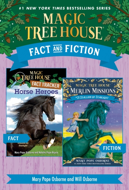 Book Cover for Magic Tree House Fact & Fiction: Horses by Mary Pope Osborne, Natalie Pope Boyce