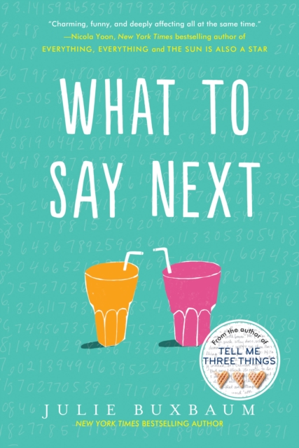 Book Cover for What to Say Next by Julie Buxbaum