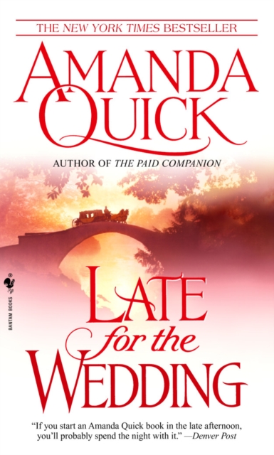 Book Cover for Late for the Wedding by Amanda Quick