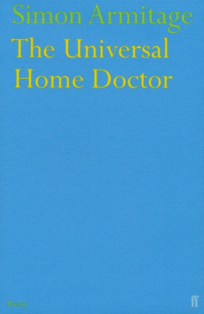 Book Cover for Universal Home Doctor by Simon Armitage