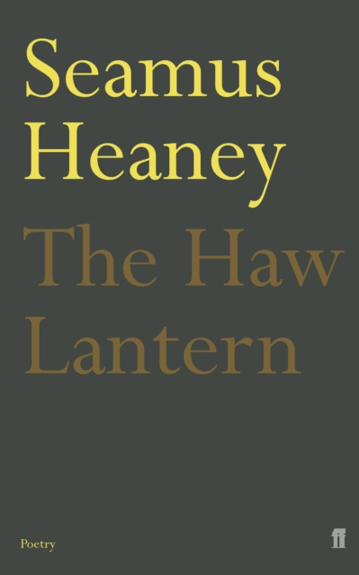 Book Cover for Haw Lantern by Heaney, Seamus