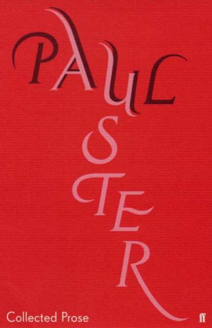 Book Cover for Collected Prose by Paul Auster