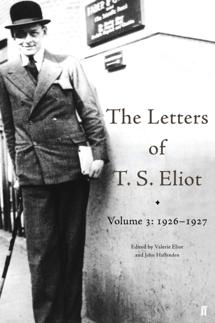 Book Cover for Letters of T. S. Eliot Volume 3: 1926-1927 by T. S. Eliot