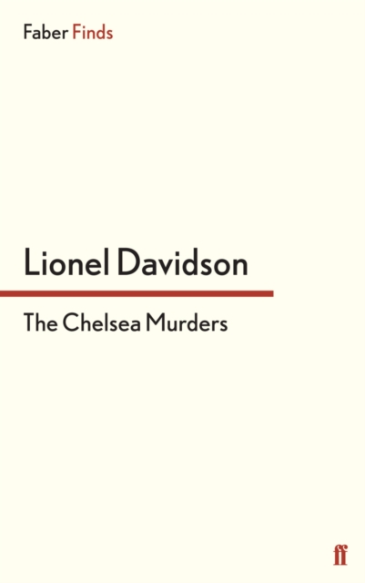 Book Cover for Chelsea Murders by Lionel Davidson