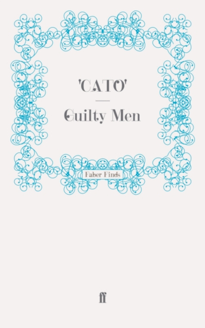 Book Cover for Guilty Men by CATO