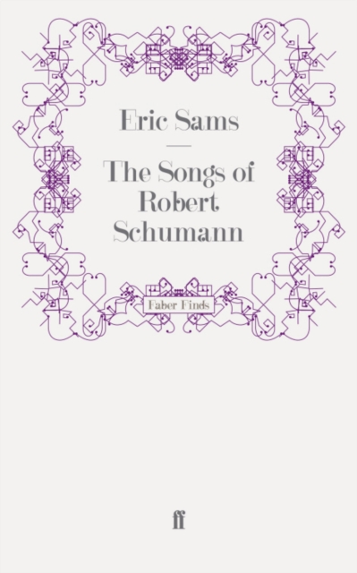 Book Cover for Songs of Robert Schumann by Sams, Eric