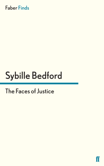 Book Cover for Faces of Justice by Sybille Bedford