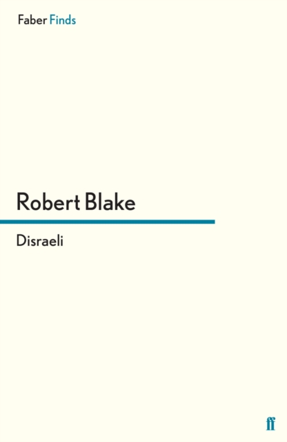 Book Cover for Disraeli by Robert Blake