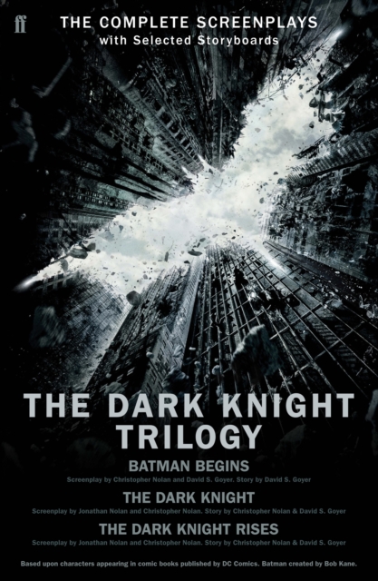 Book Cover for Dark Knight Trilogy by Christopher Nolan