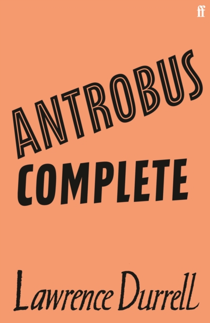 Book Cover for Antrobus Complete by Lawrence Durrell