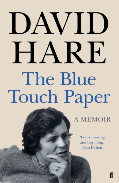 Book Cover for Blue Touch Paper by David Hare