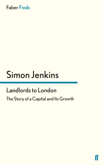 Book Cover for Landlords to London by Simon Jenkins