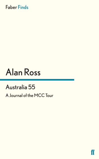 Book Cover for Australia 55 by Alan Ross