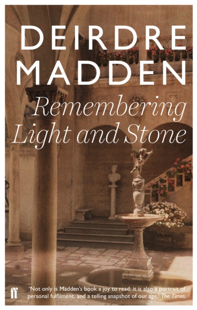 Book Cover for Remembering Light and Stone by Deirdre Madden