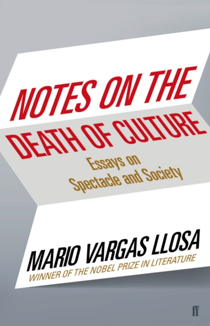 Book Cover for Notes on the Death of Culture by Mario Vargas Llosa