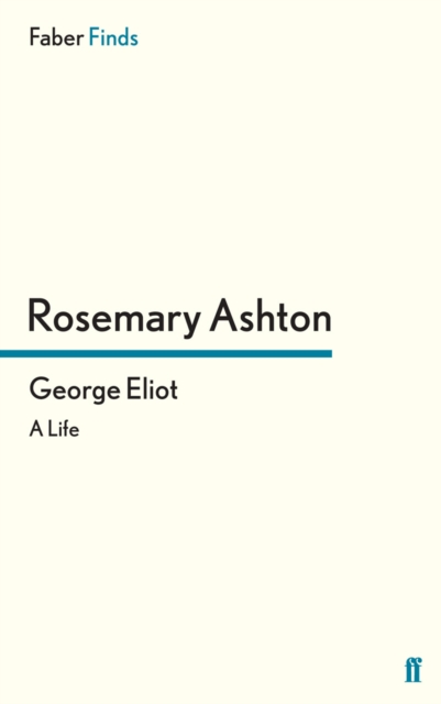 Book Cover for George Eliot by Rosemary Ashton