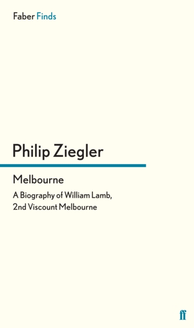 Book Cover for Melbourne by Philip Ziegler