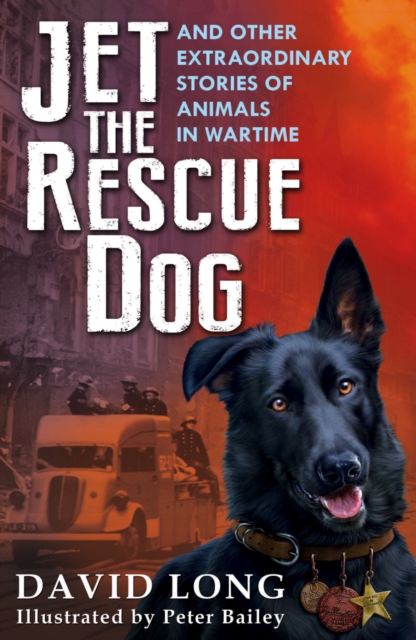 Book Cover for Jet the Rescue Dog by David Long