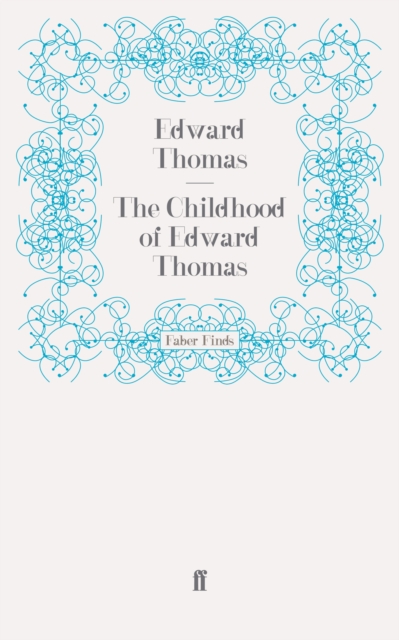Book Cover for Childhood of Edward Thomas by Edward Thomas