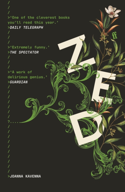 Book Cover for Zed by Joanna Kavenna