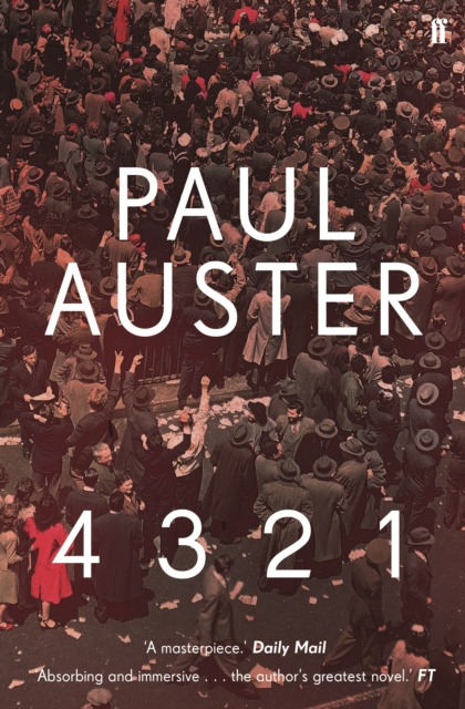 Book Cover for 4 3 2 1 by Paul Auster