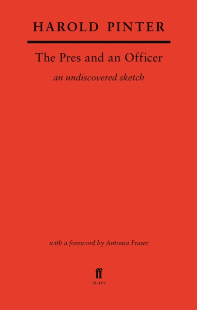 Book Cover for Pres and an Officer by Pinter, Harold
