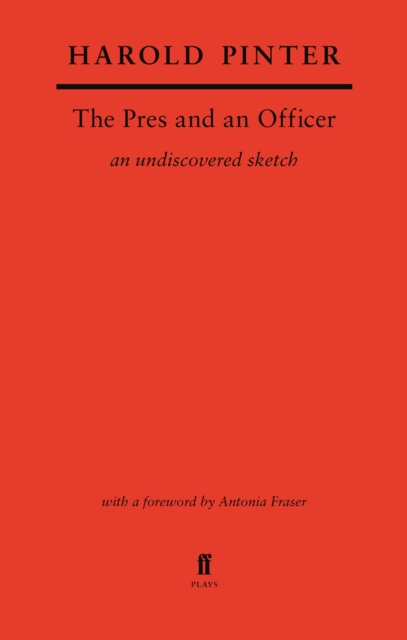 Book Cover for Pres and an Officer by Harold Pinter